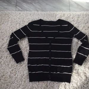 Maurices long striped cardigan